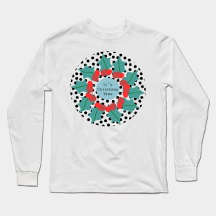 Christmas wreath Long Sleeve T-Shirt